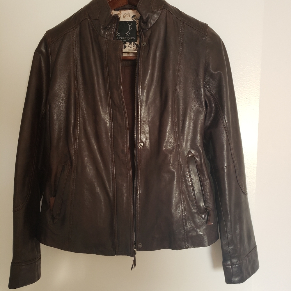 Leather jacket
